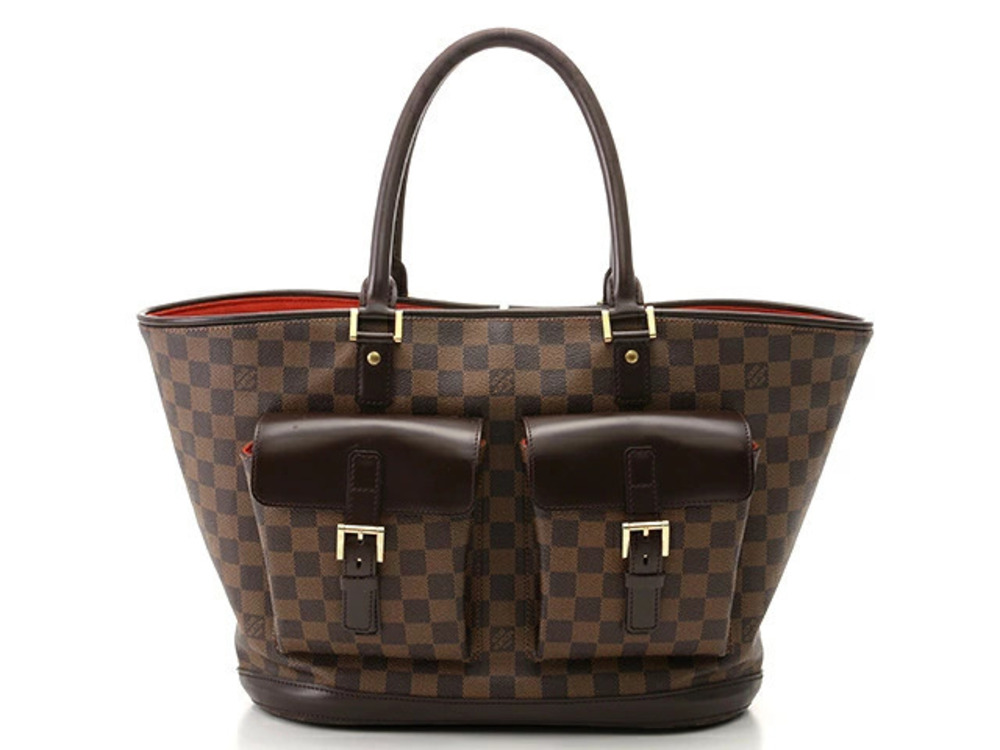 LOUIS VUITTON Manosque Tote Bag Damier